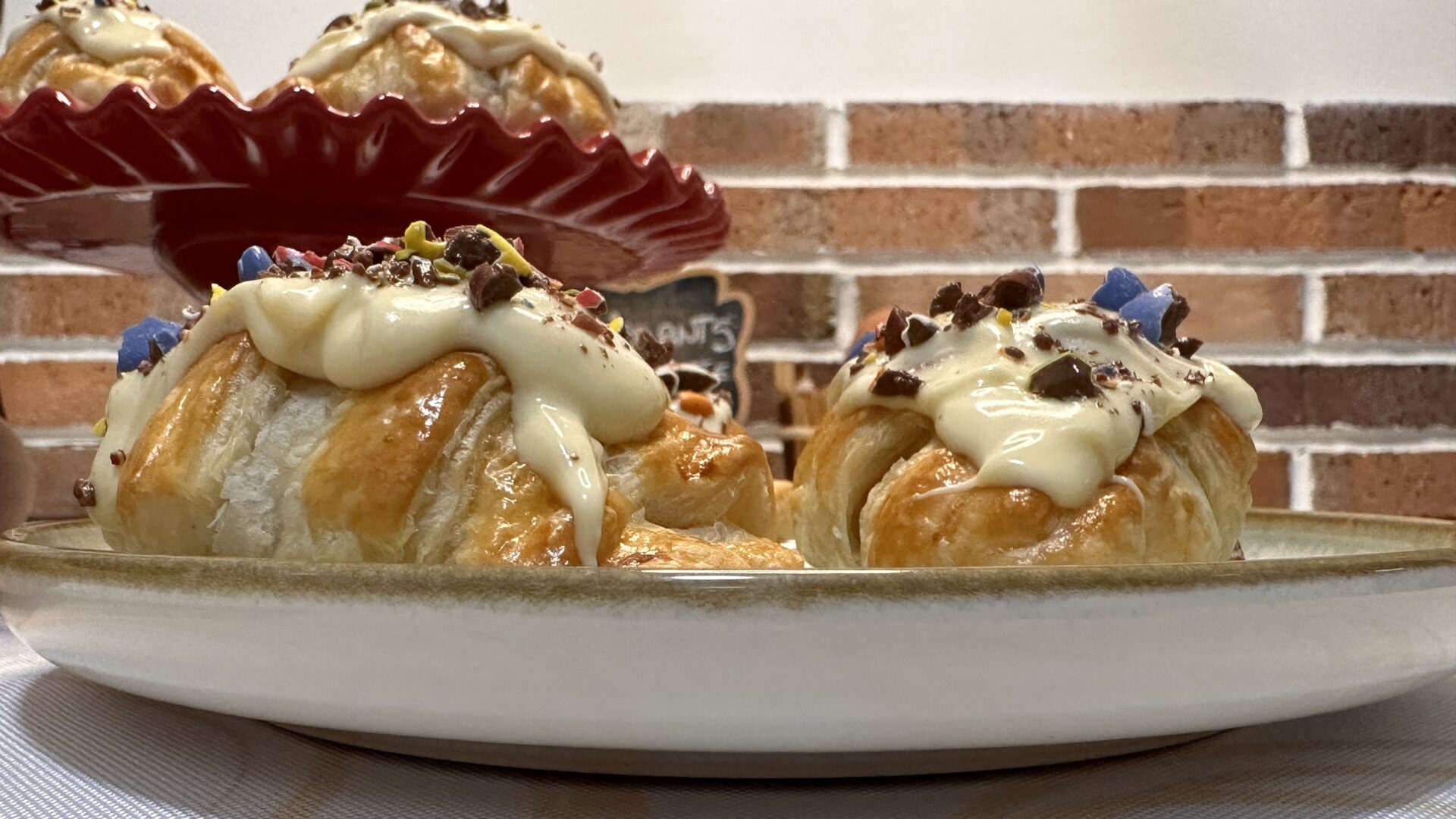 Croissants de chocolate blanco de Toledo en Dulce