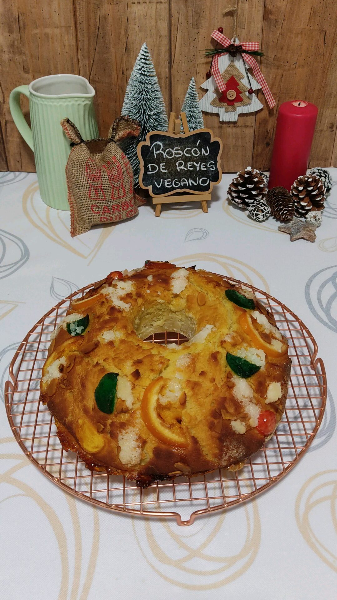Llevamos al horno y tras el horneado dejamos reposar en una rejilla