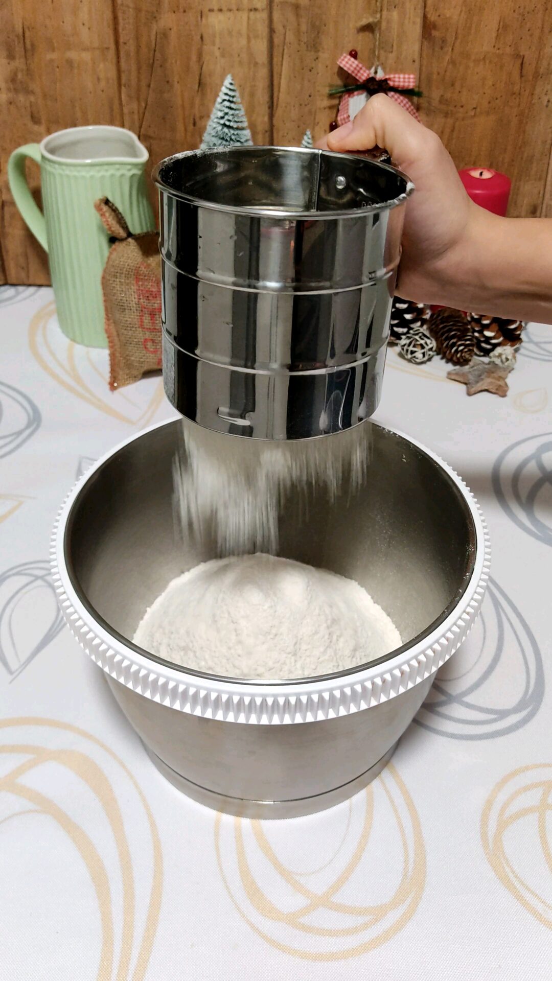 Tamizamos la harina