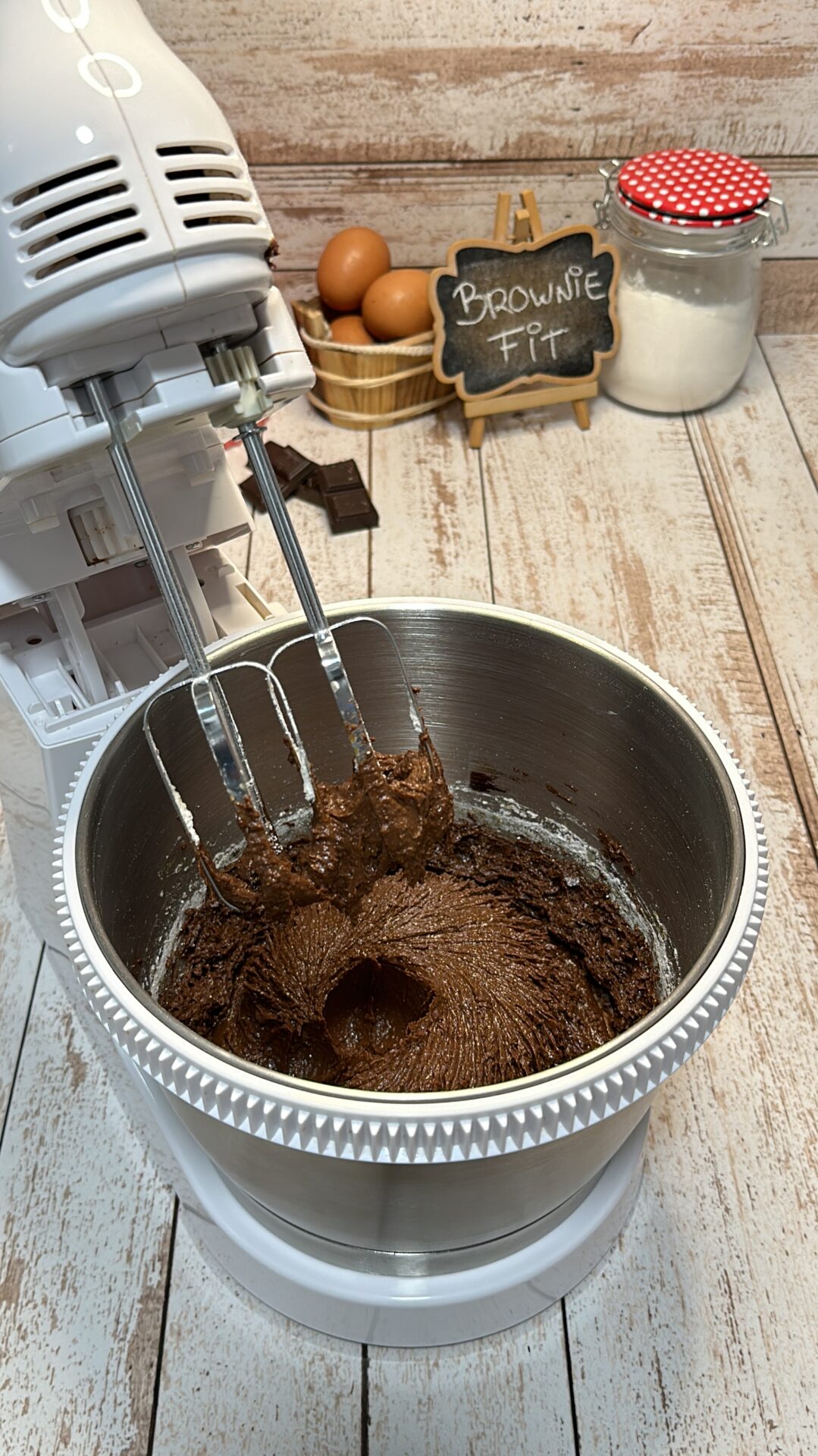 Mezcla de nuestro brownie fit