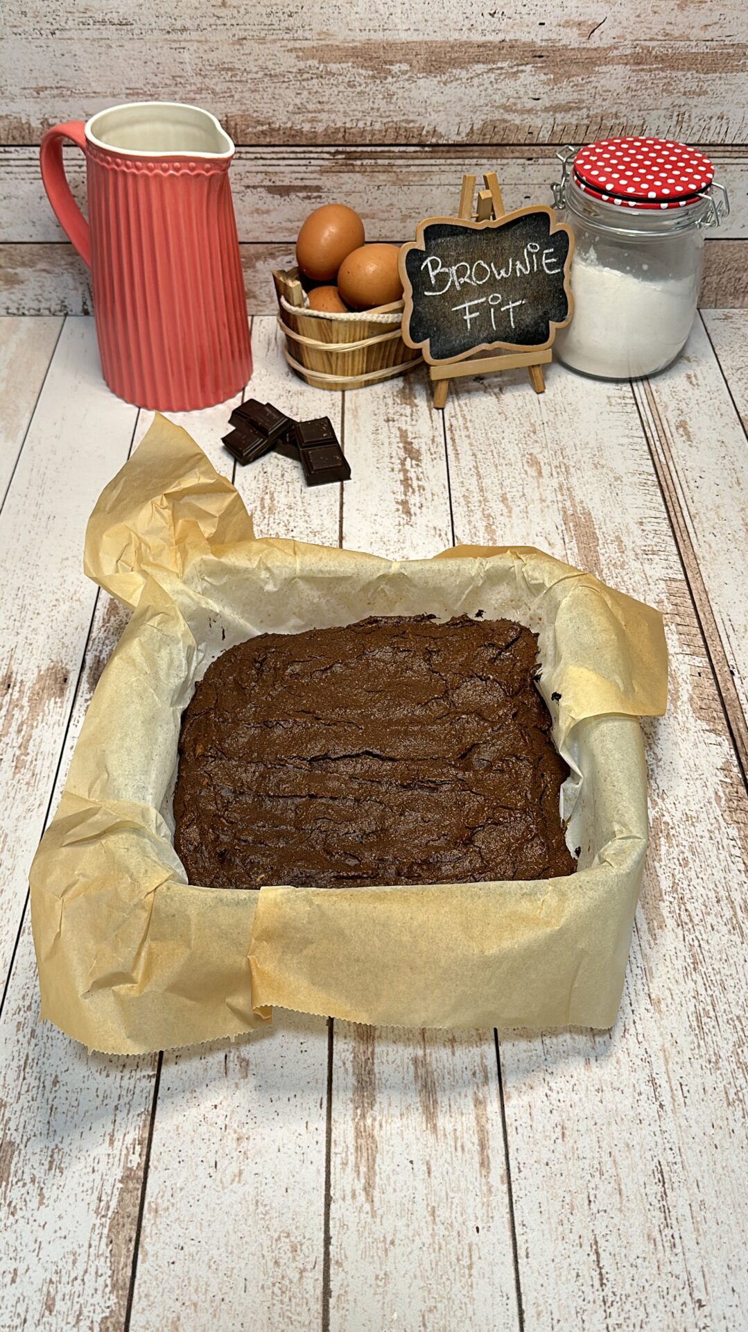 Nuestro brownie fit recién salido del horno