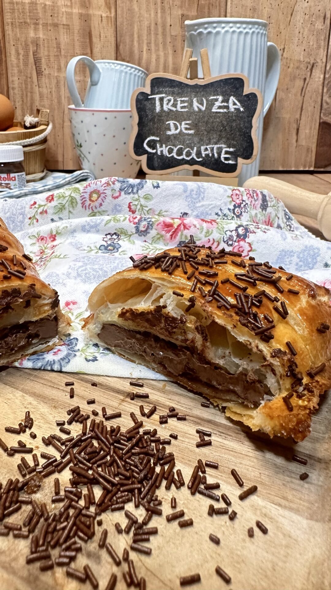 Prueba nuestra increíble trenza de chocolate