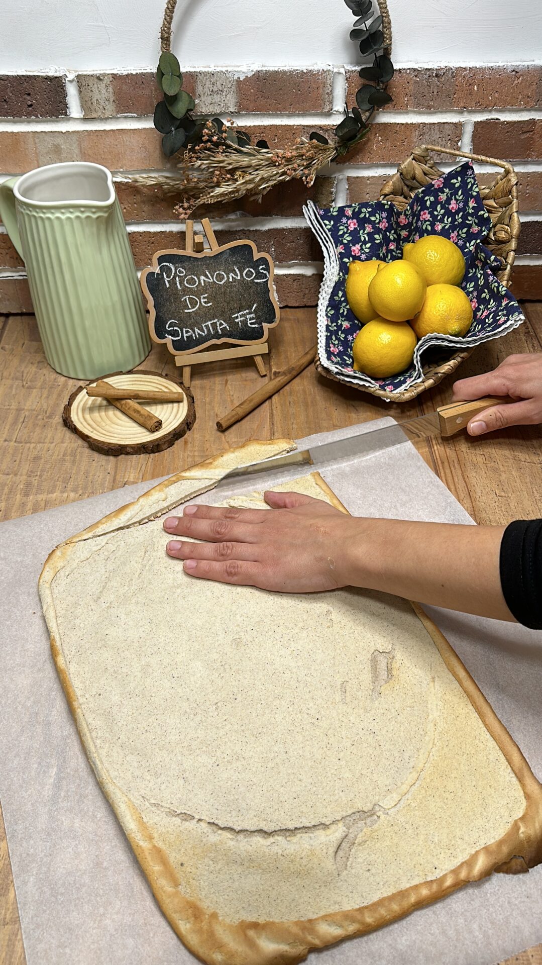 Cortamos los bordes para darle forma regular