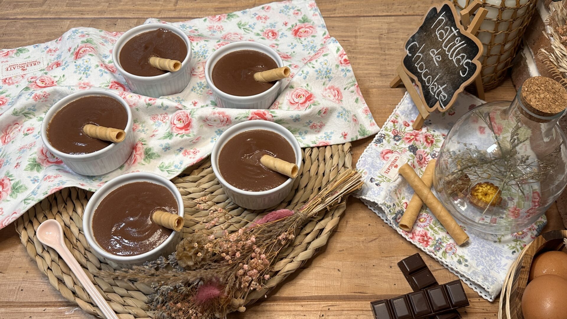 Atrévete con las natillas de chocolate de Toledo en Dulce