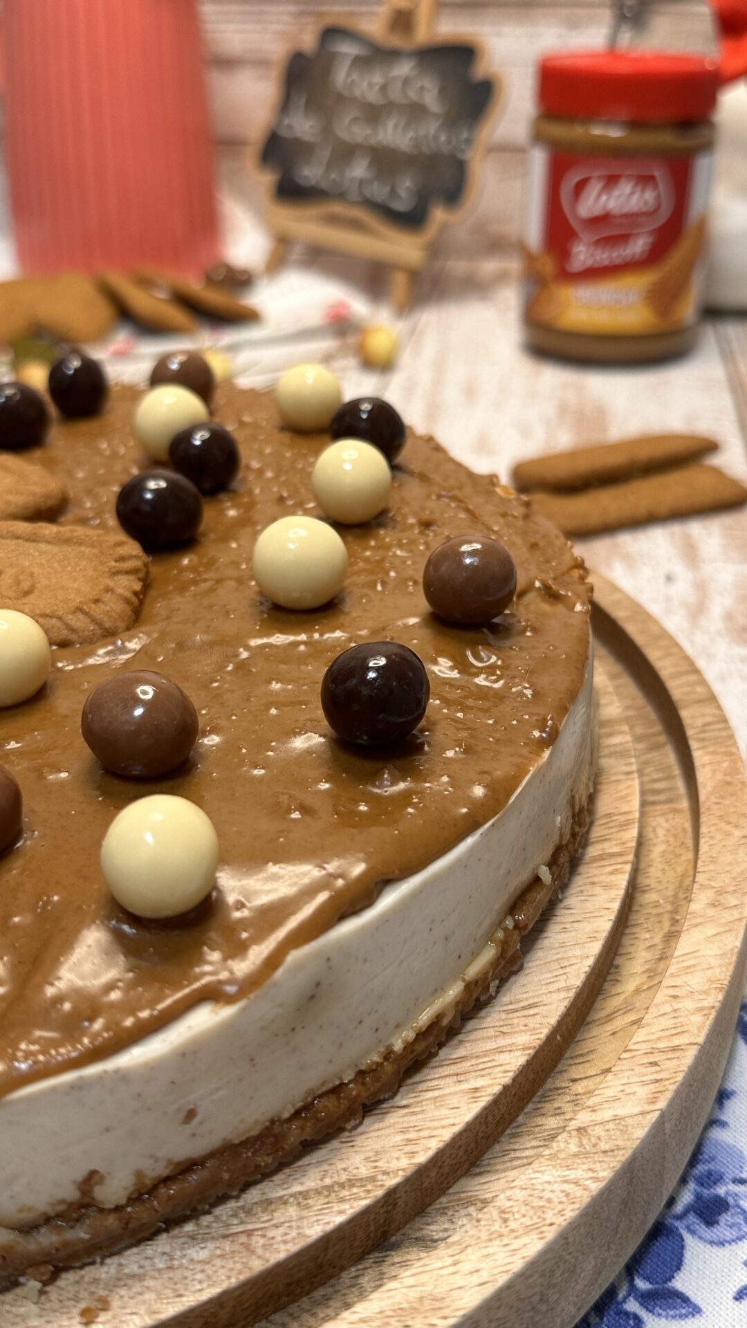 Deliciosa y facilísima tarta Lotus