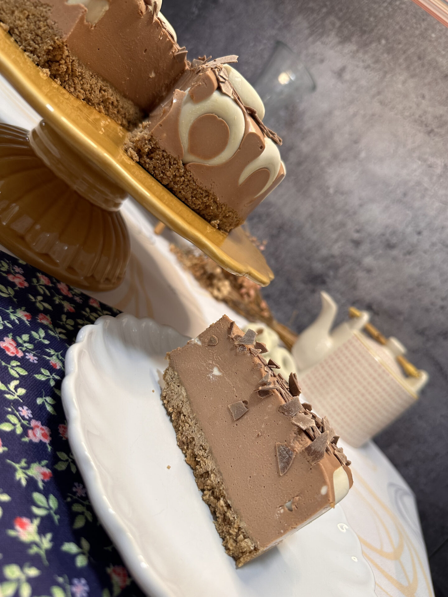 Tarta de chocolate y Filipinos de Toledo en Dulce