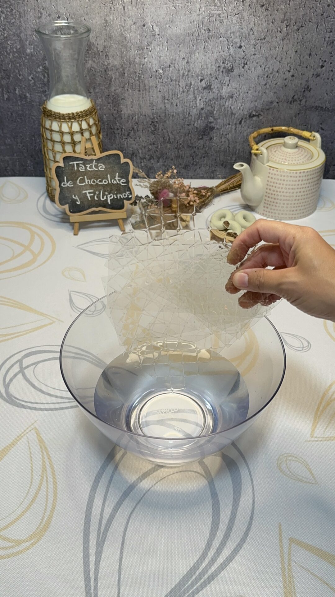 Hidratamos la gelatina