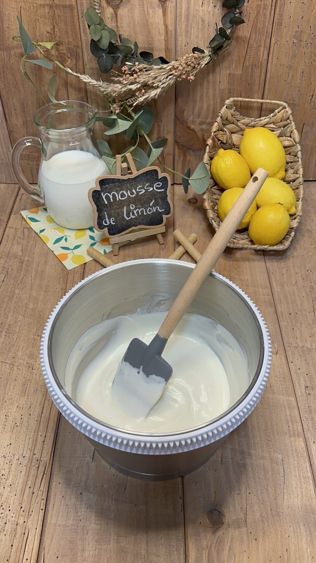Y ya tendríamos nuestra mousse de limón finalizada