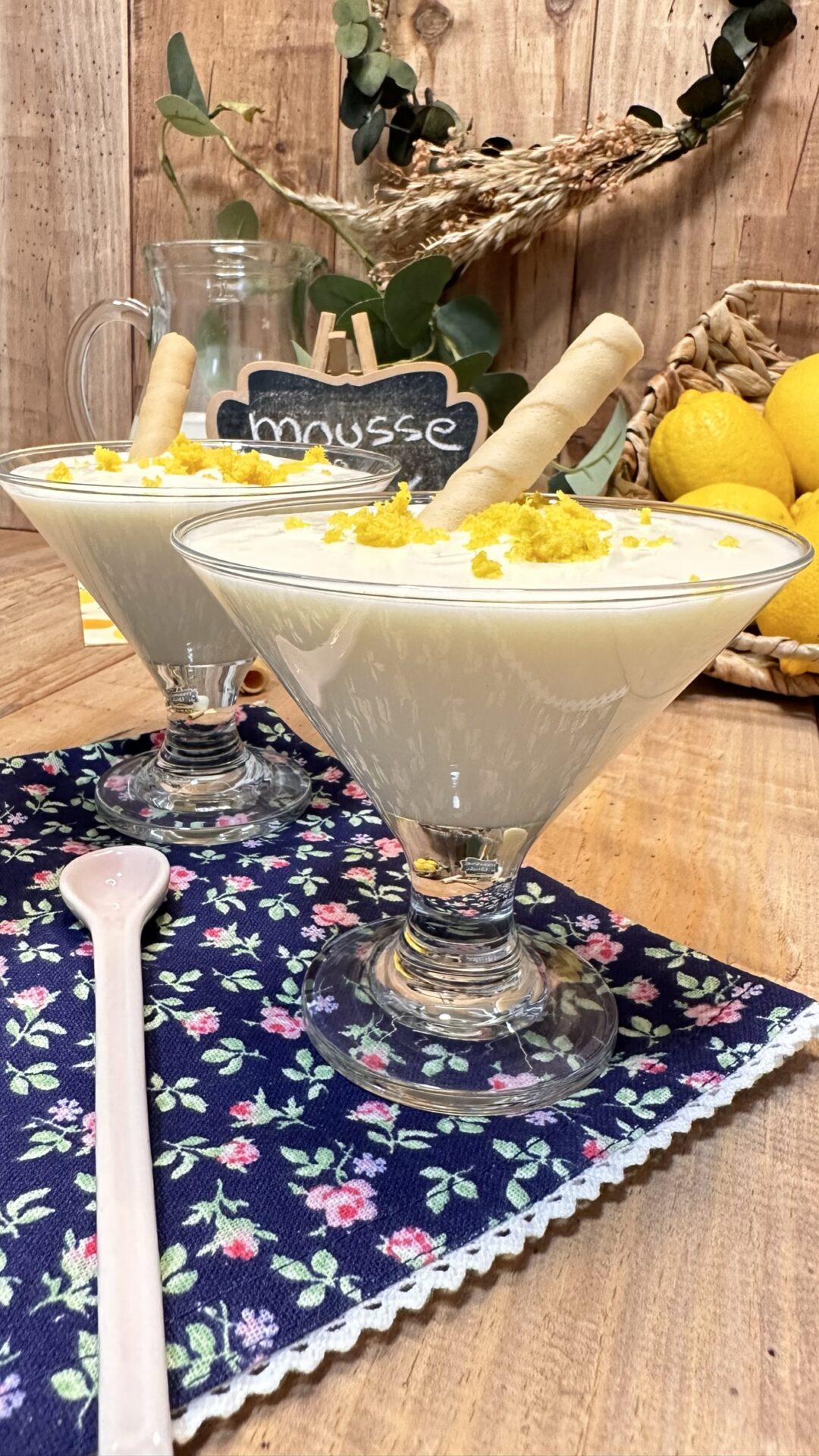 Atrévete con nuestra increíble mousse de limón
