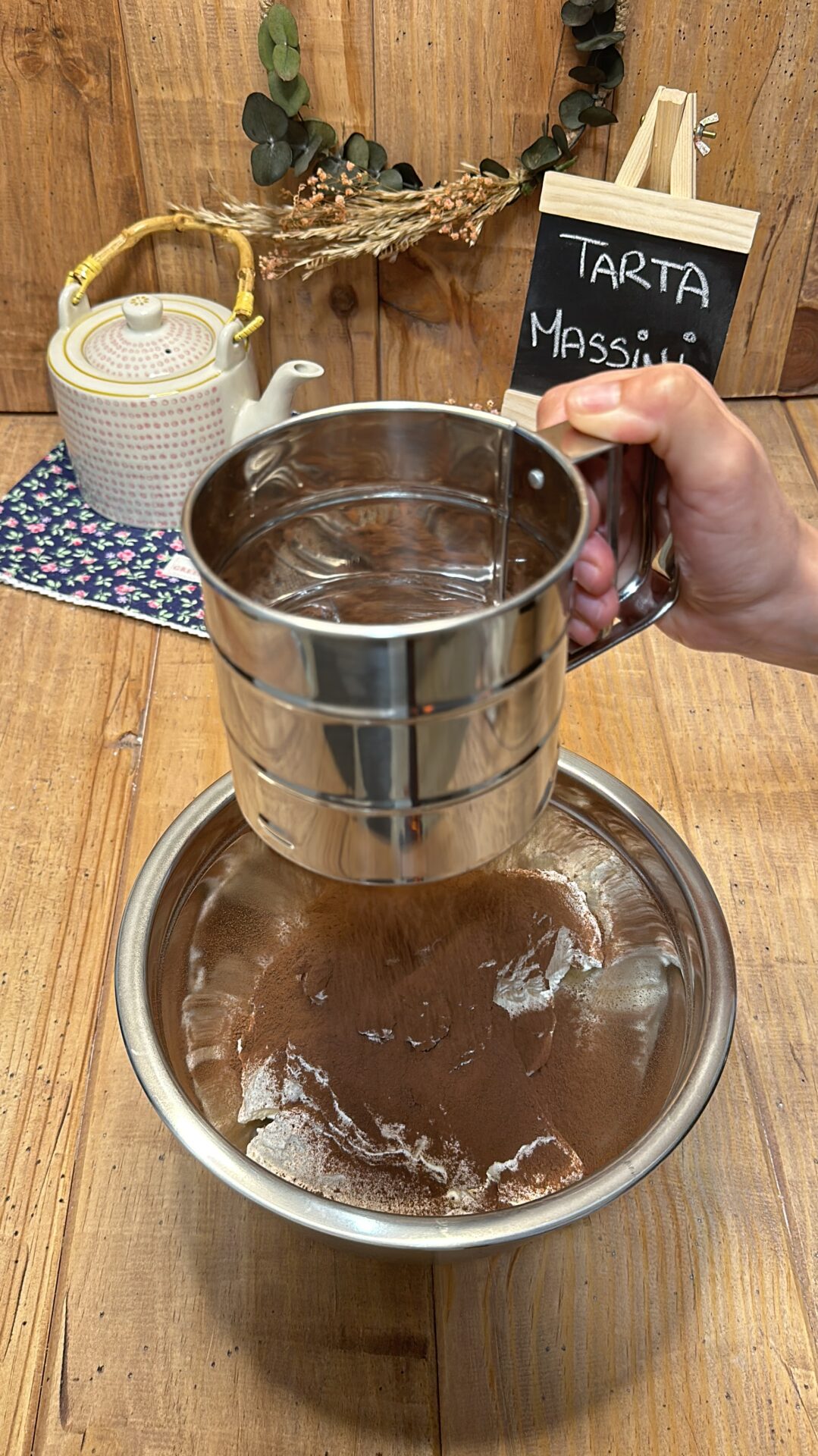 Tamizamos el cacao
