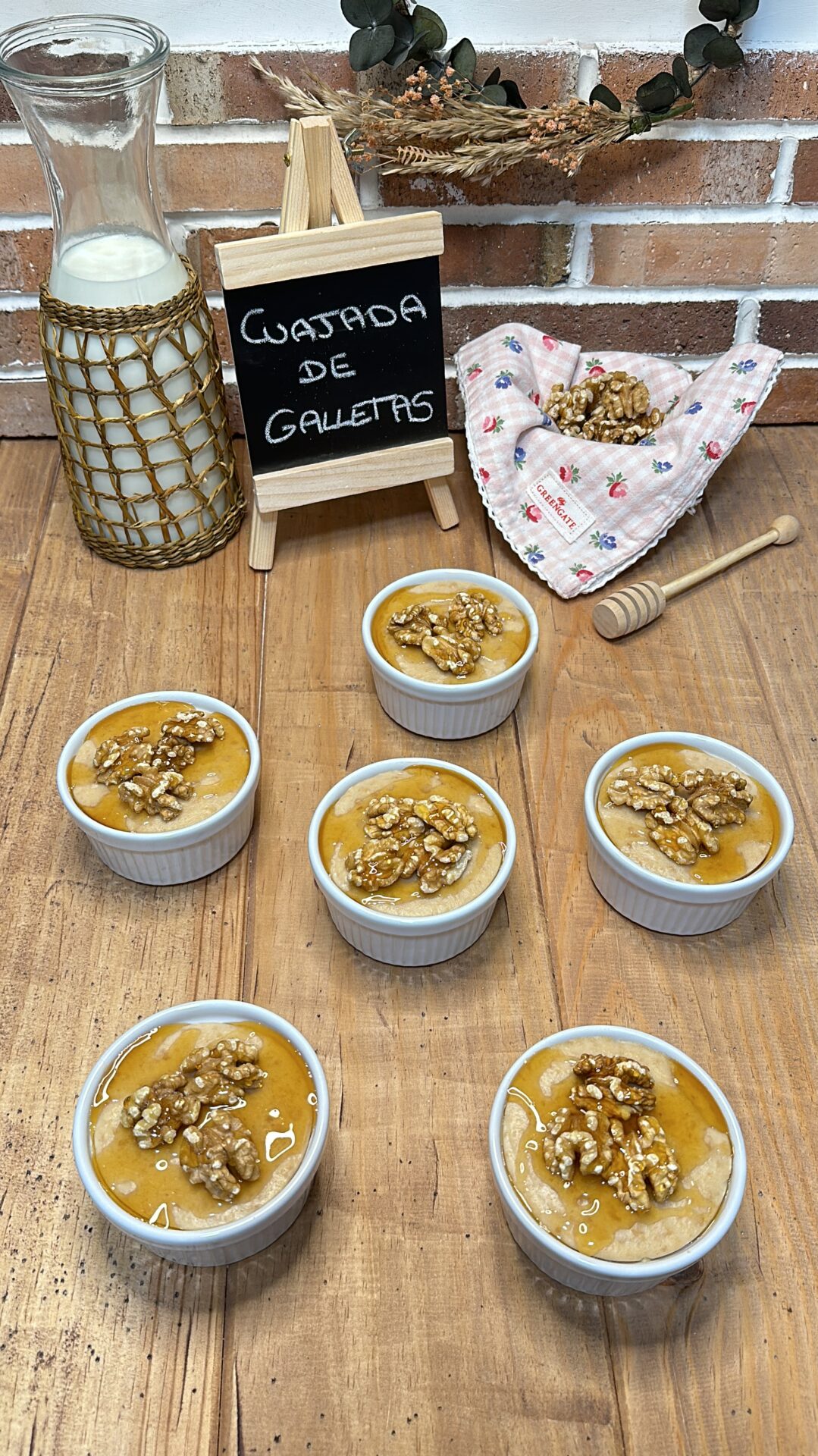 Y aquí tenemos nuestras cuajadas de galleta listas para zampar