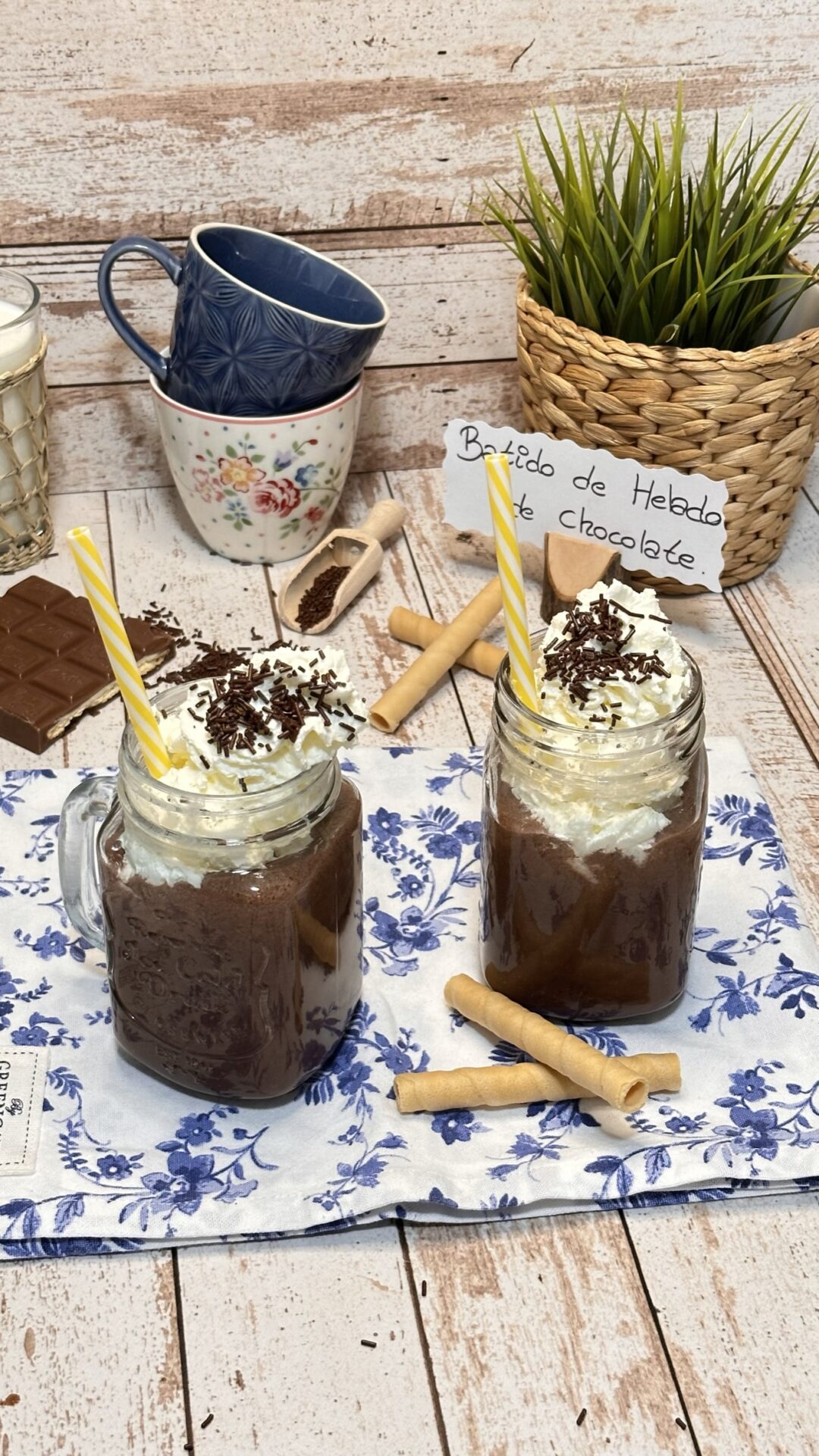 Imagen 12 Delicioso y fresquísimo batido de helado de chocolate