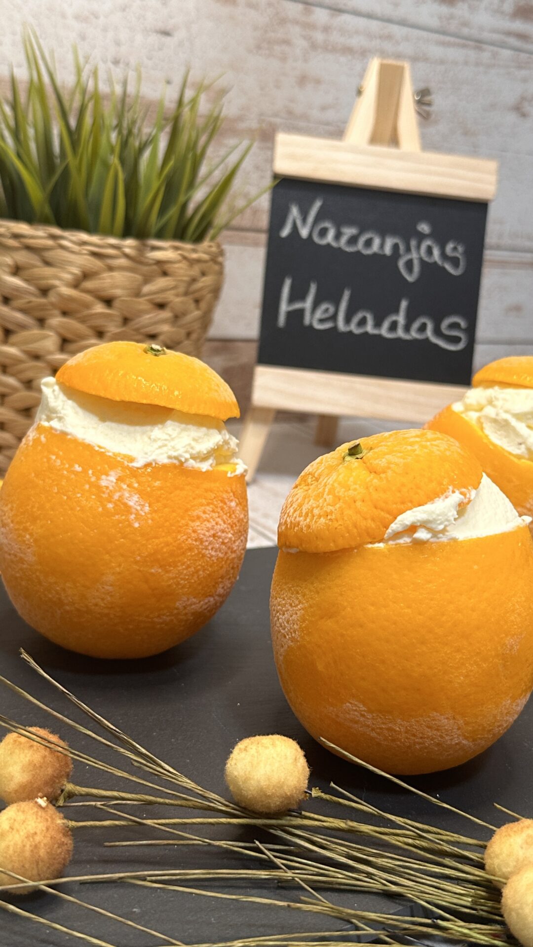 Naranjas heladas de Toledo en Dulce