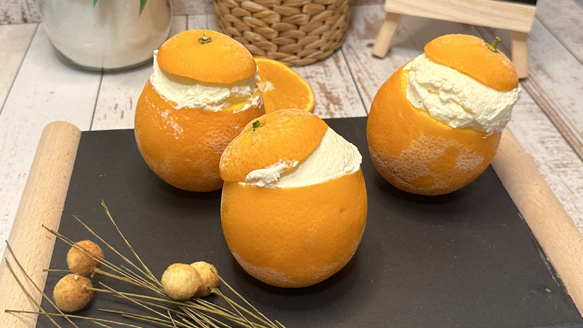 Naranjas heladas de Toledo en Dulce