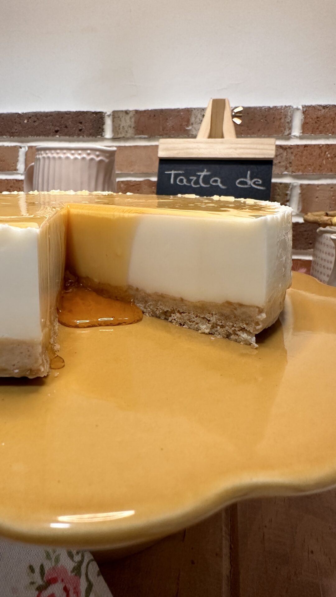 Prueba nuestra increíble tarta de cuajada