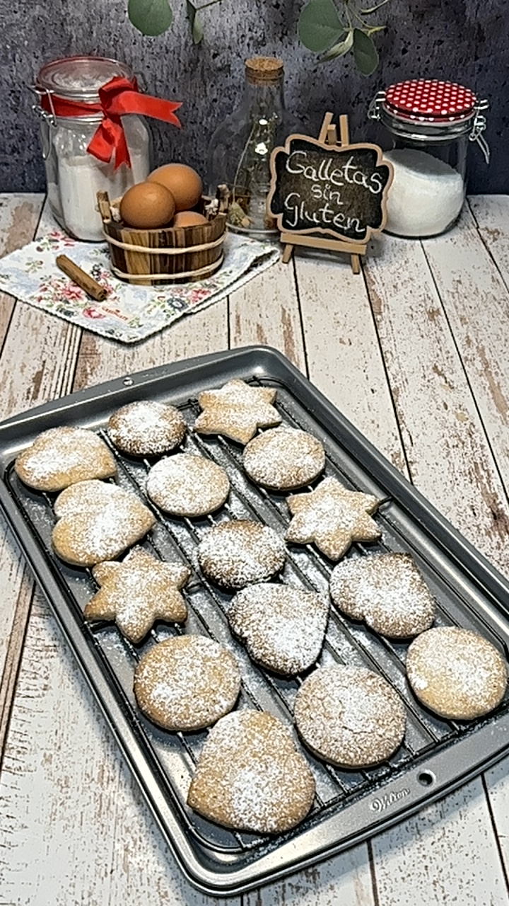 Resultado final de nuestras galletas sin gluten