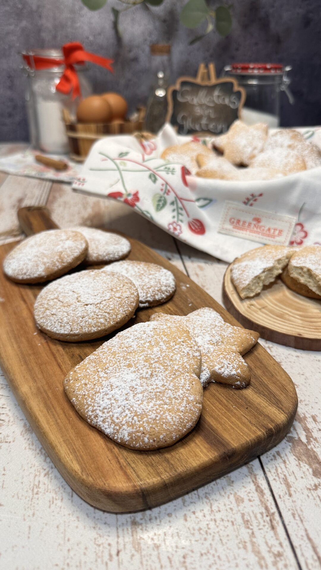 Nuestras galletas sin gluten listas para devorar