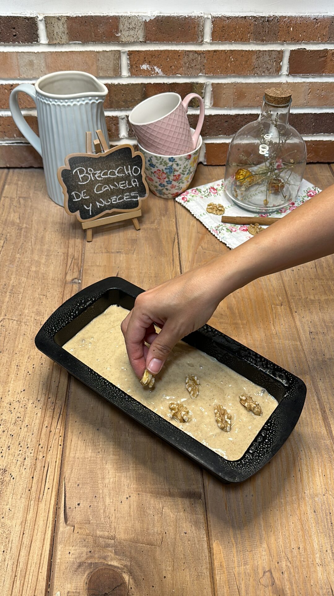 Imagen 14 Colocamos unas nueces por encima a modo decorativo
