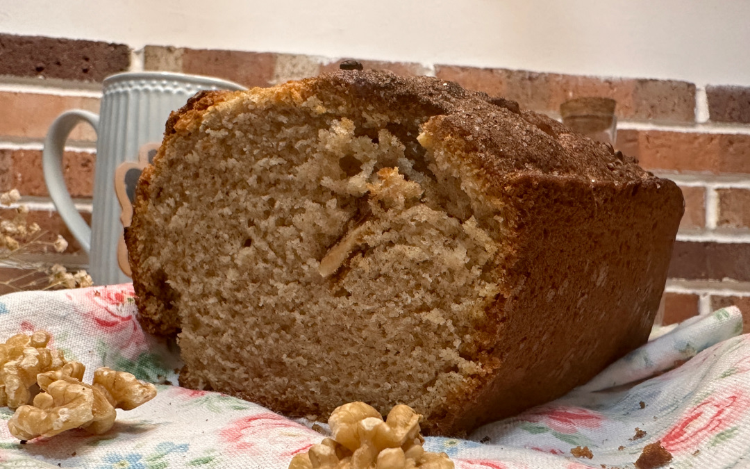 Bizcocho de canela y nueces
