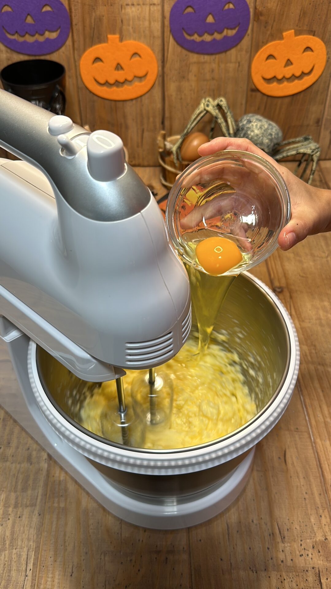 Integramos los huevos