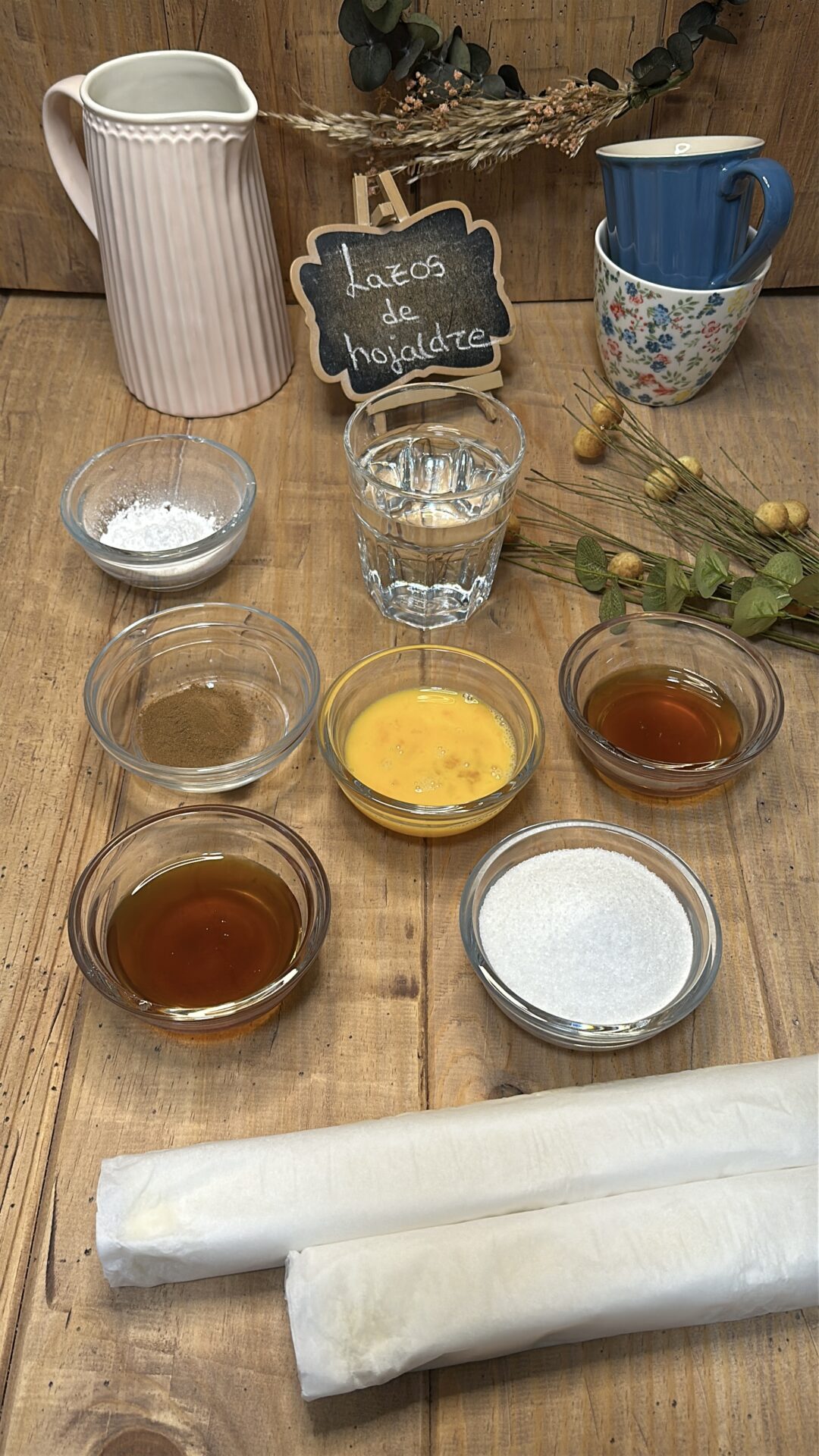 Lazos de hojaldre_1 Ingredientes de nuestros lazos de hojaldre