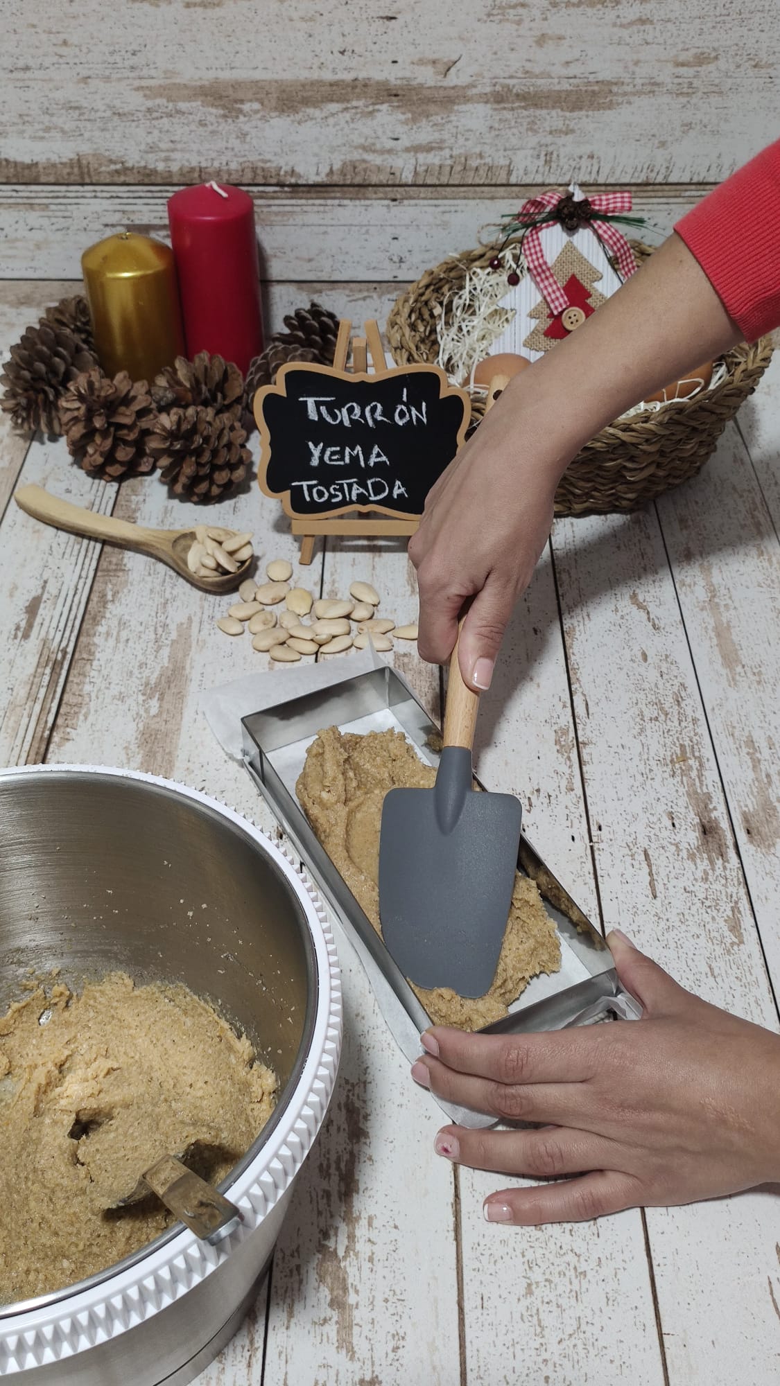 Llevamos la pasta al molde