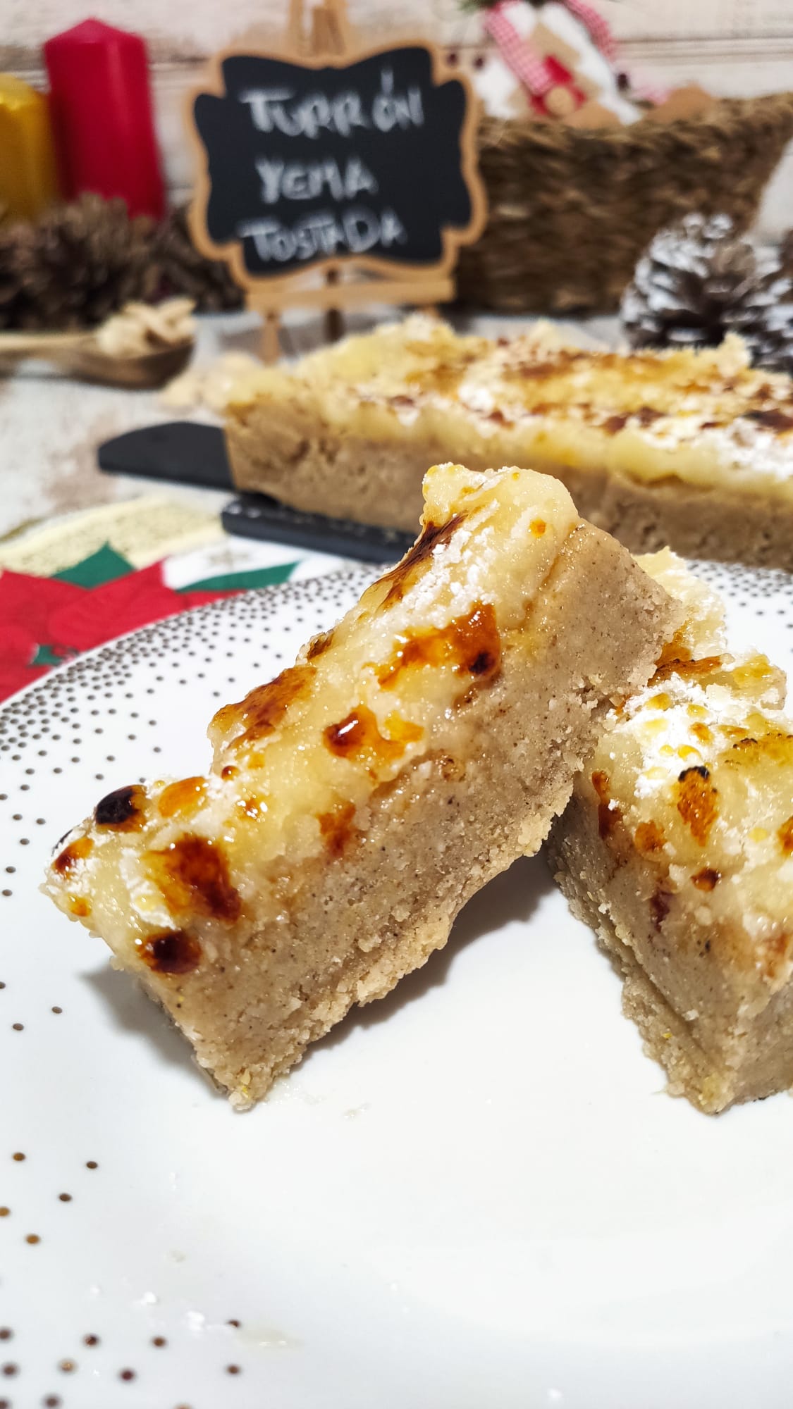 Turrón de yema tostada de Toledo en Dulce