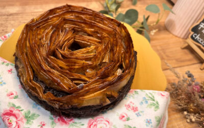 Tarta Flor de Chocolate