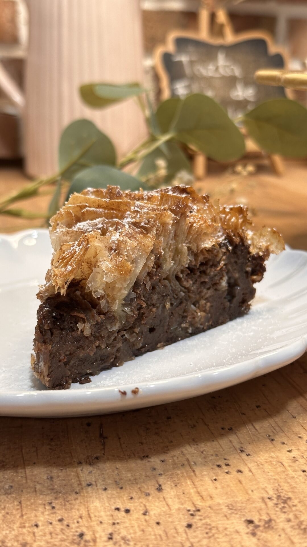 Atrévete con nuestra tarta flor de chocolate