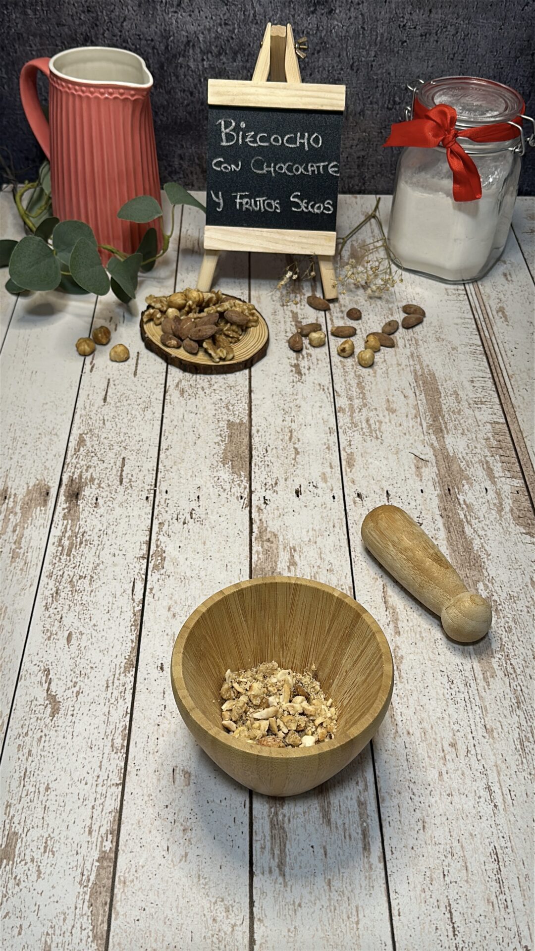 Machacamos los frutos secos sin reducirlos a migas