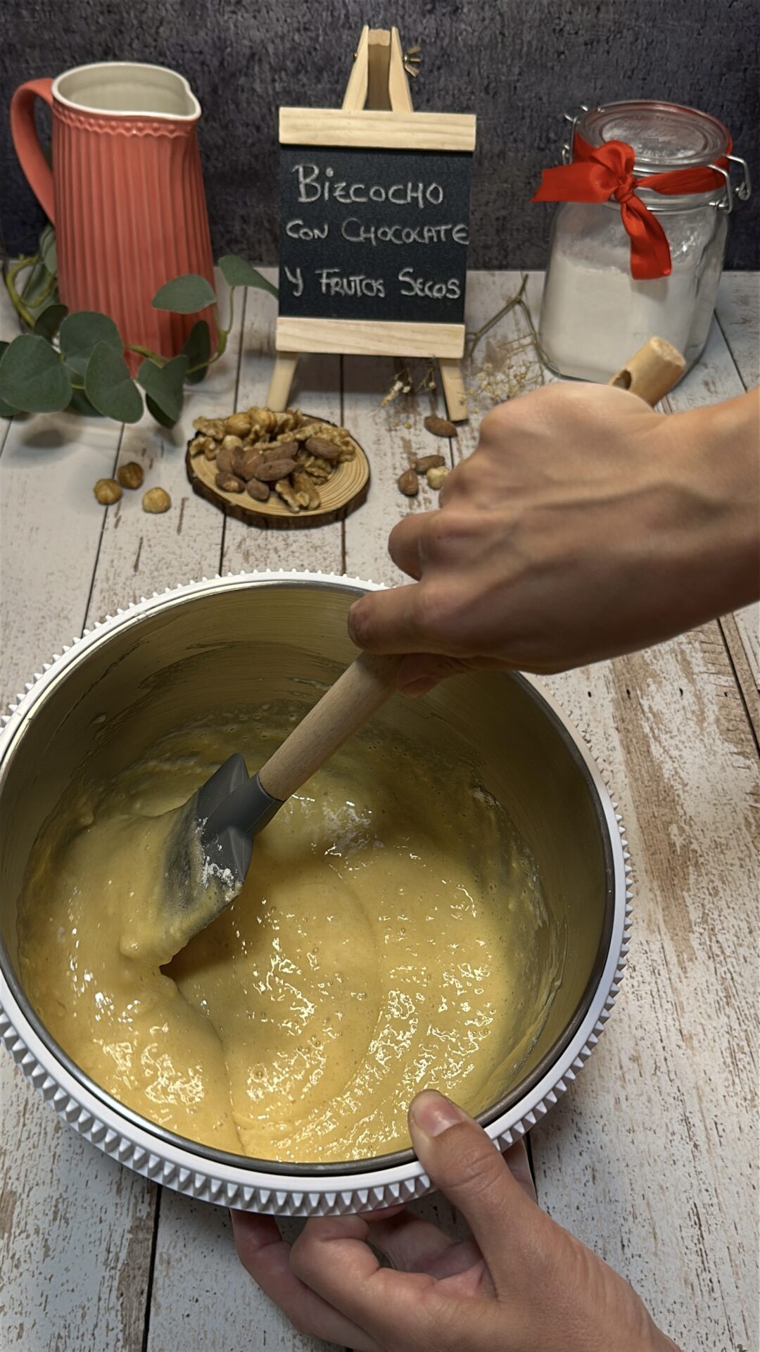 Y mezclamos con movimientos envolventes