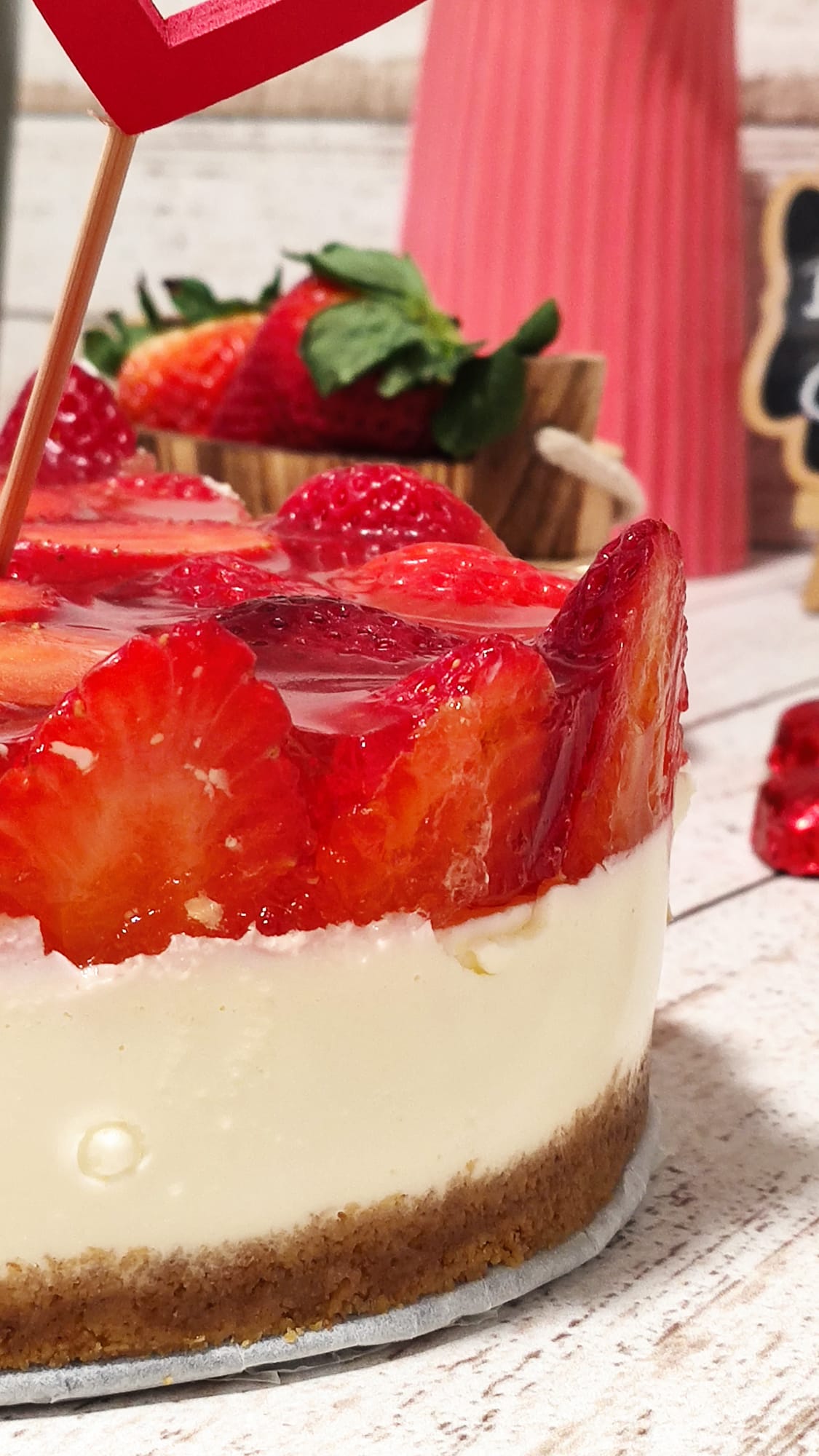Tarta corazón de queso de Toledo en Dulce