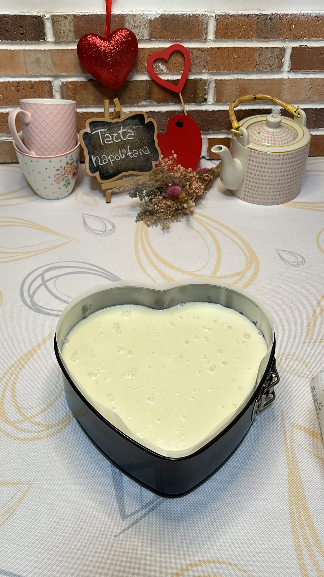 Llevamos de nuevo nuestra tarta napolitana a la nevera