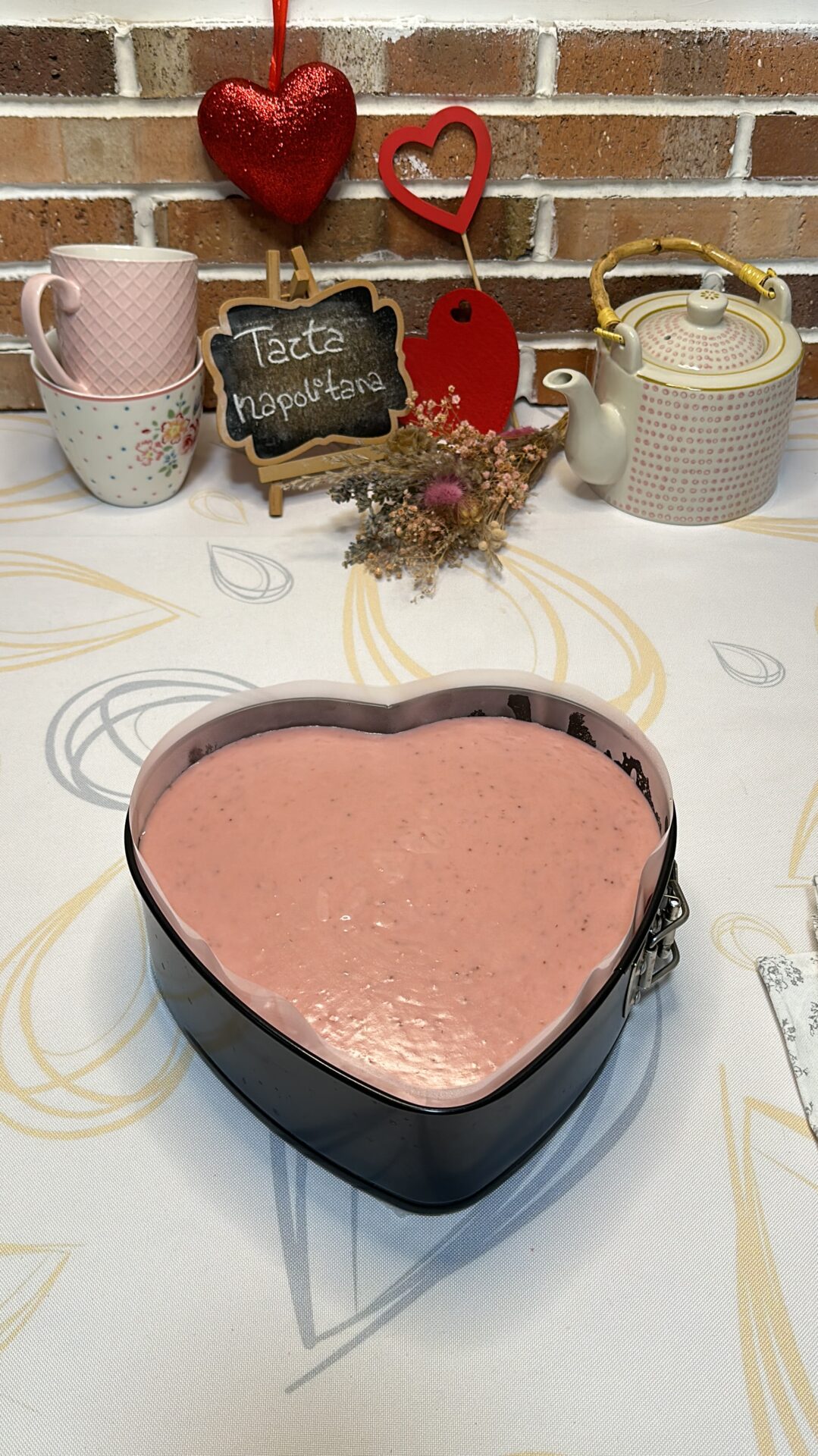 Llevamos de nuevo la tarta napolitana a la nevera