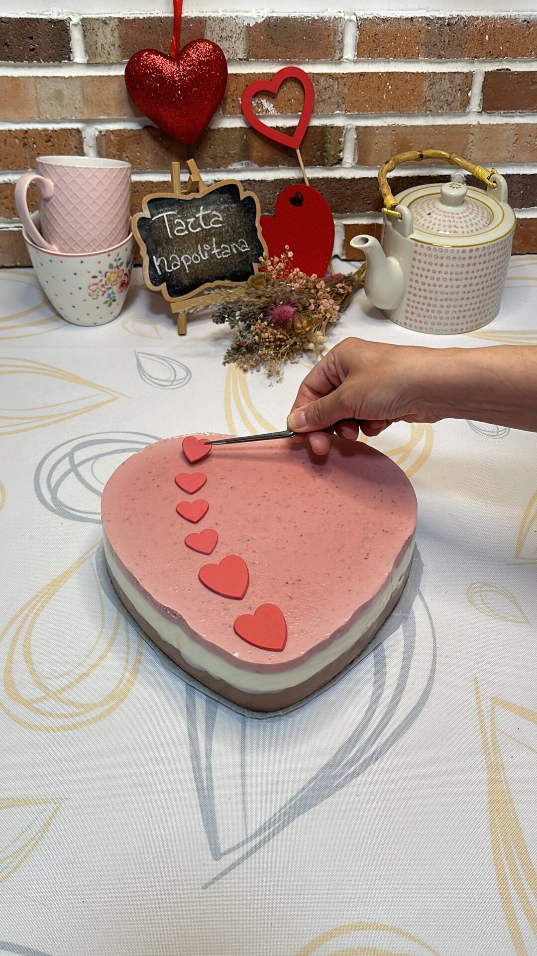 Decoramos nuestra tarta napolitana a nuestro gusto