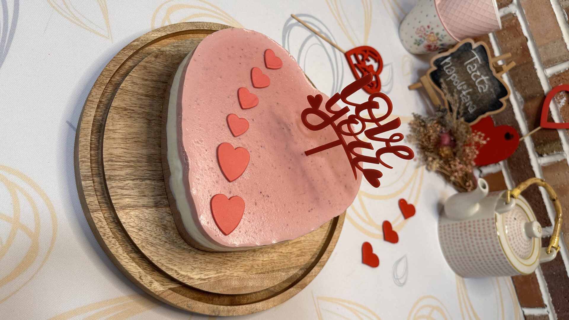 Nuestra tarta napolitana lista para devorar