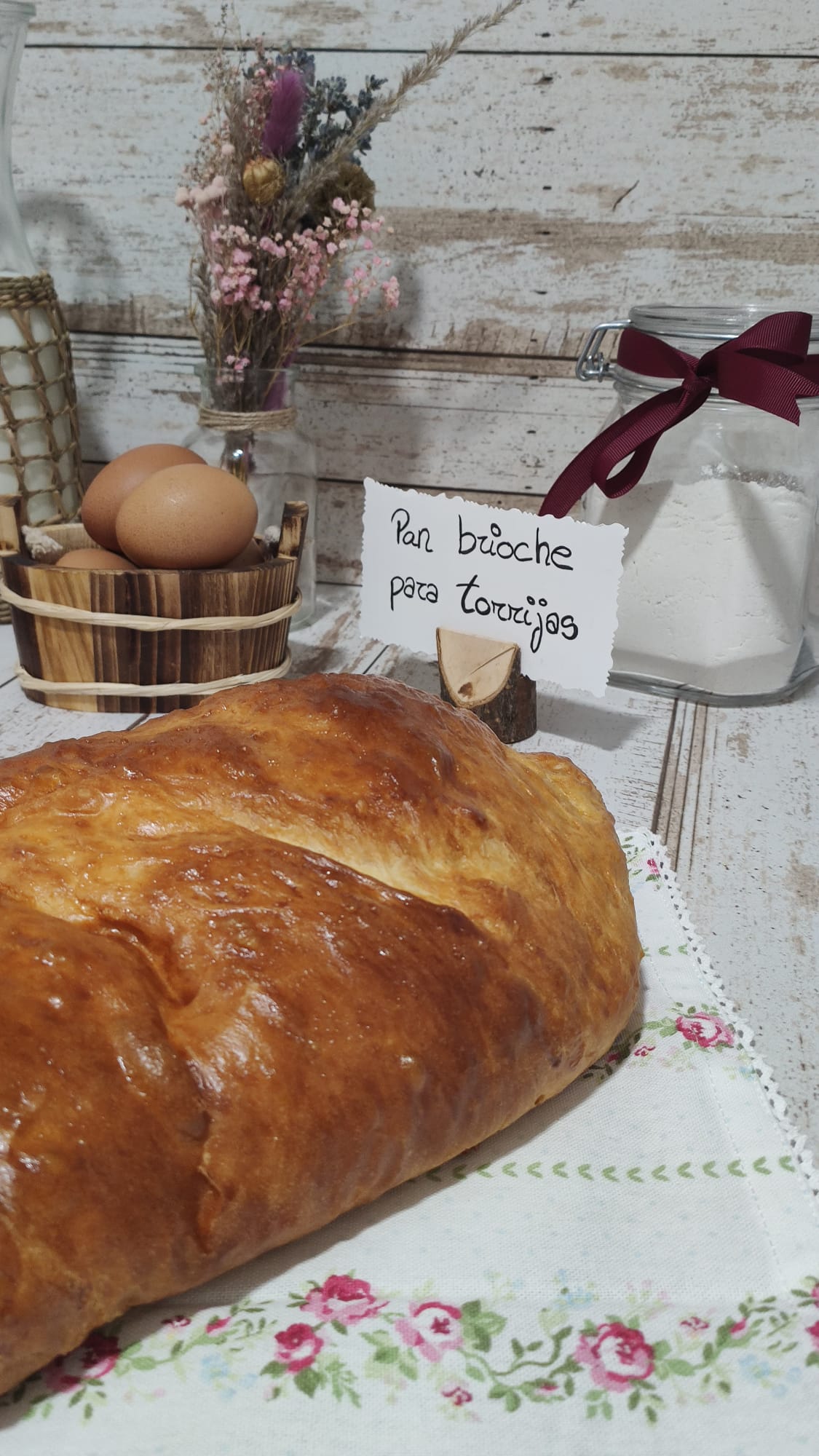 Dulce y esponjoso pan brioche