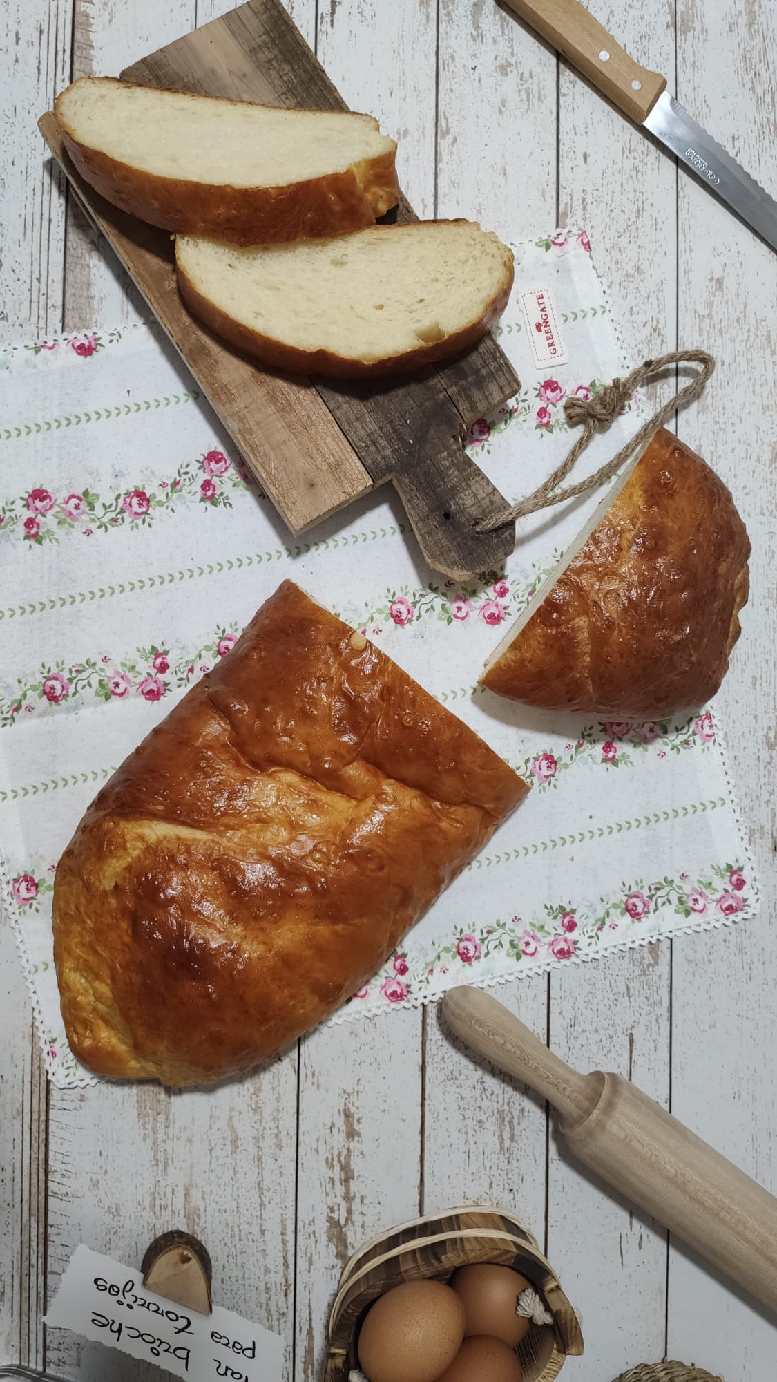 Nuestro pan brioche en rebanadas es ideal para torrijas