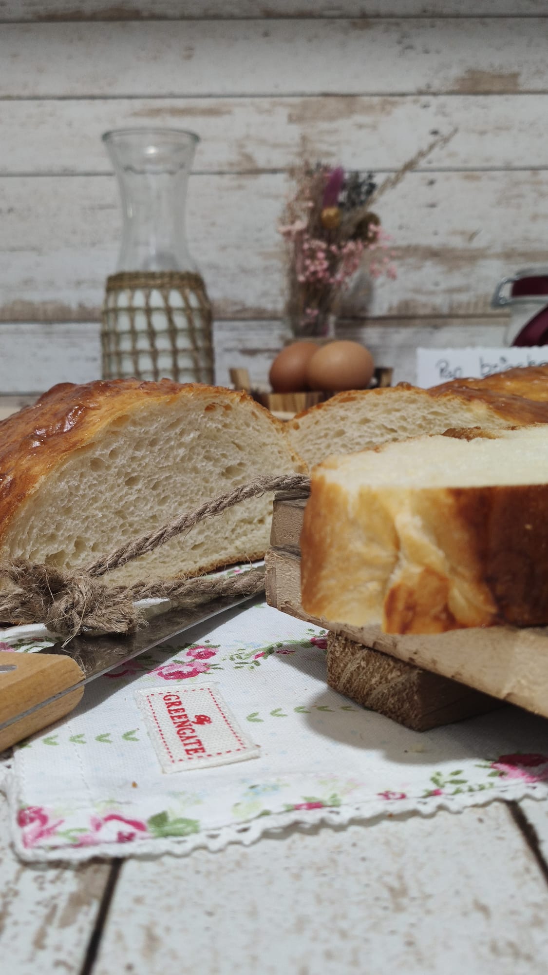 Delicioso pan brioche para torrijas