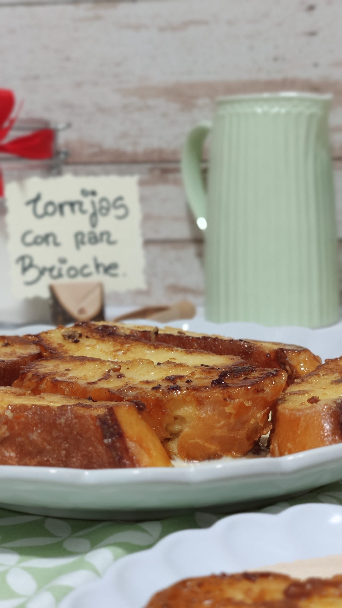 Deliciosas torrijas con pan brioche para Semana Santa