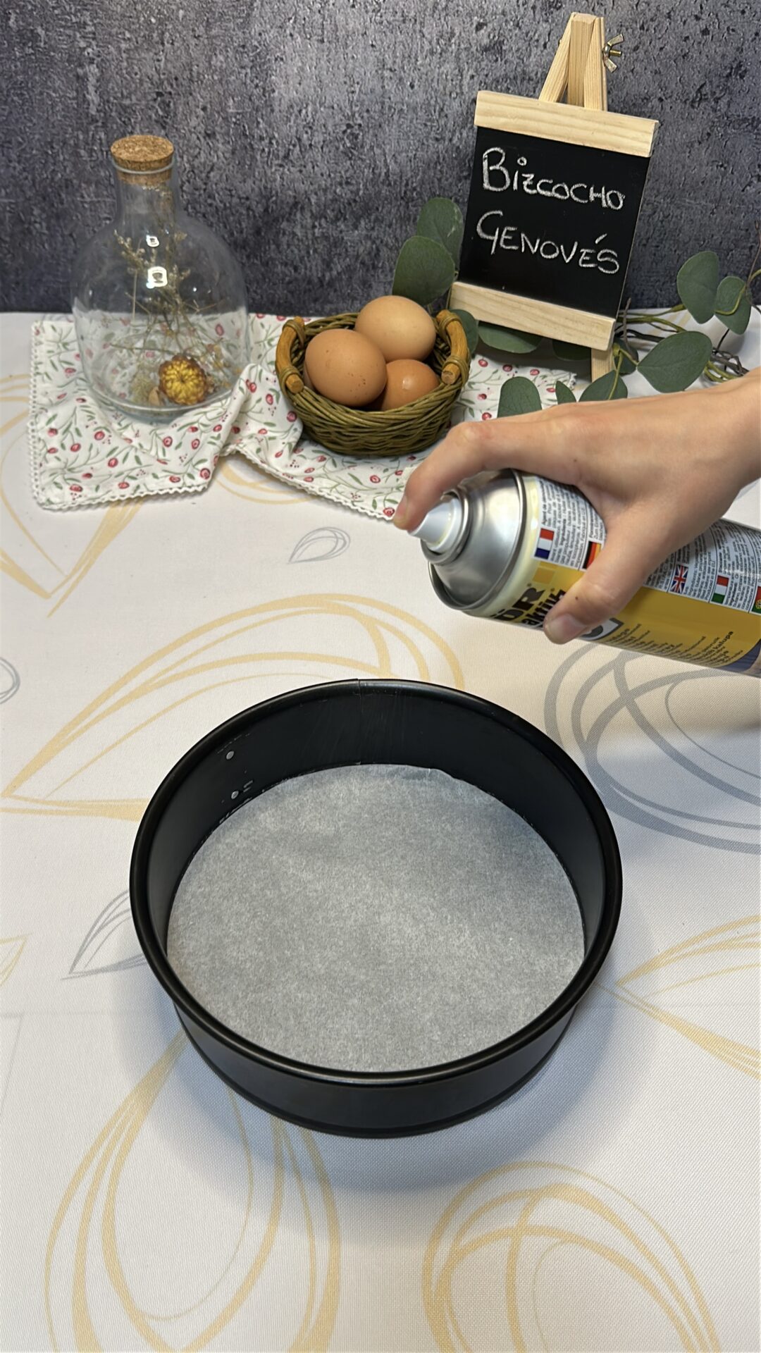 Preparamos el molde