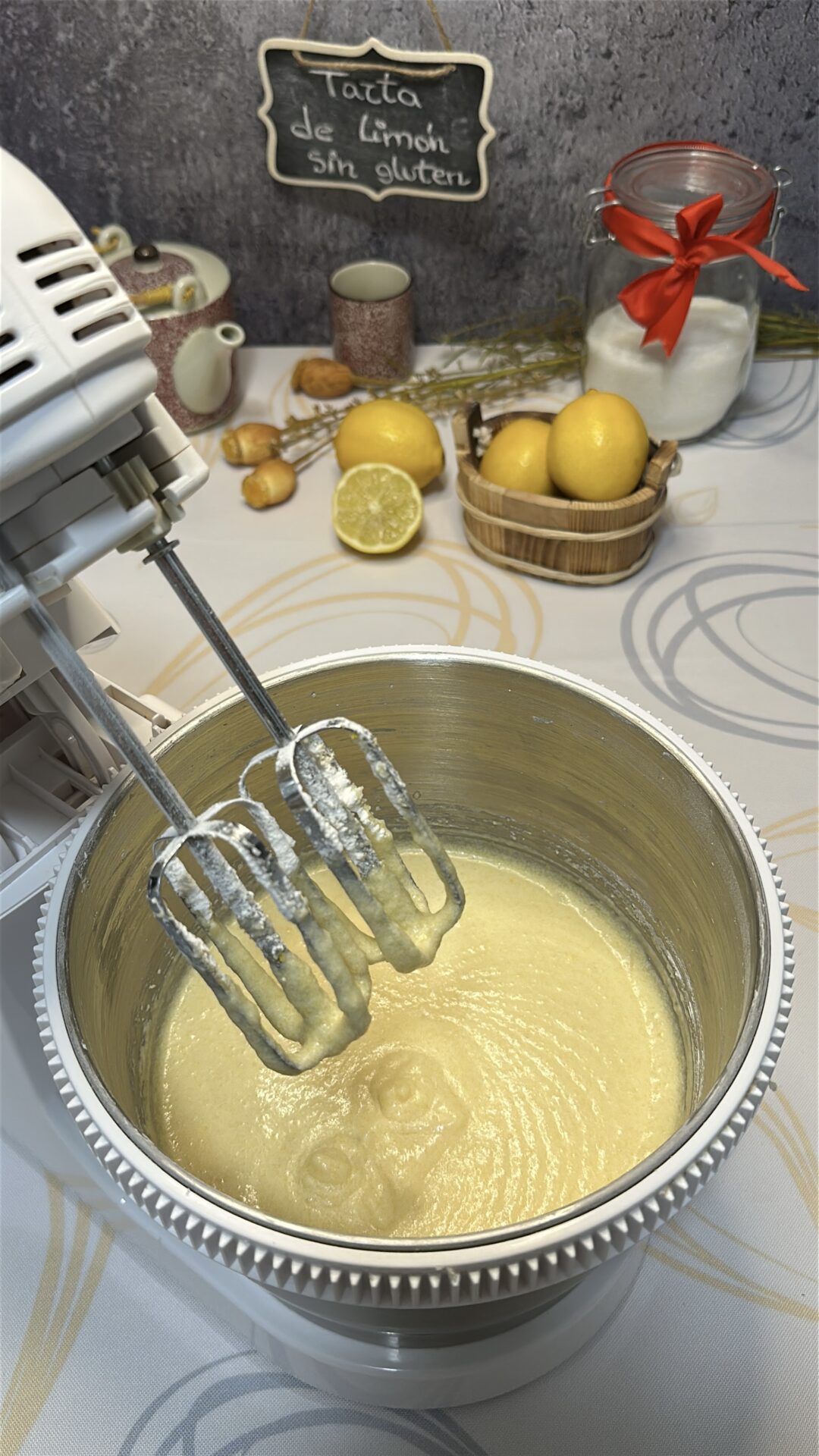 Tarta de limón sin gluten_12 La masa de nuestra tarta de limón sin gluten