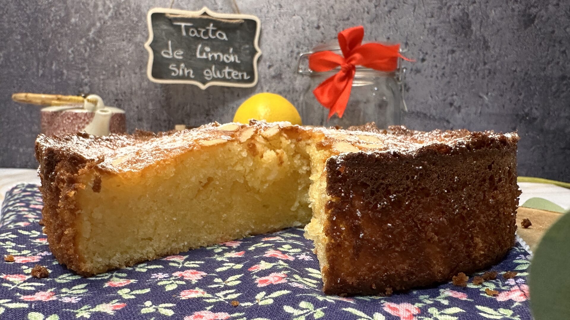 Tarta de limón sin gluten_26 Tarta de limón sin gluten de Toledo en Dulce
