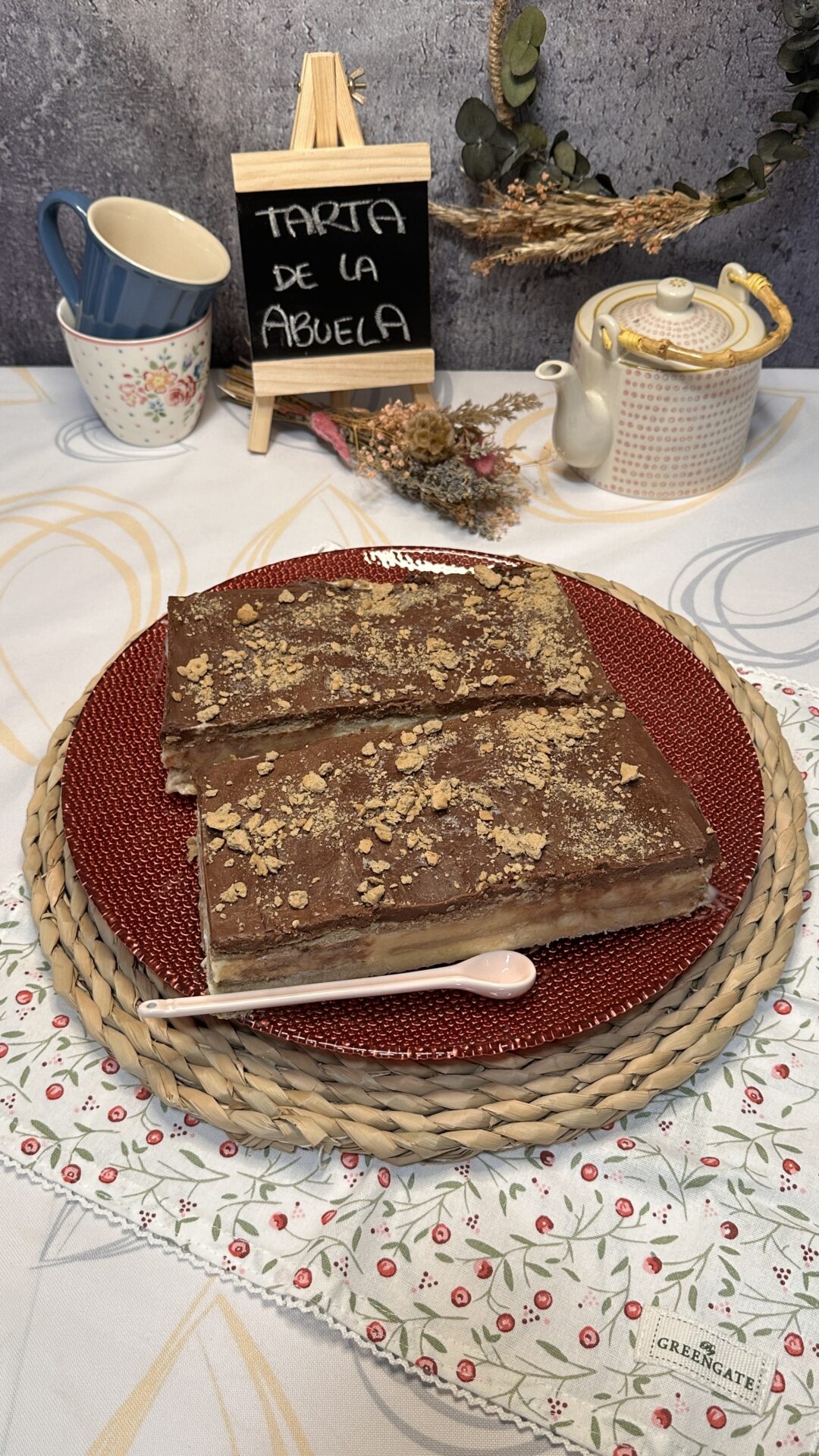 Deliciosa, jugosa y sabrosa tarta de la abuela