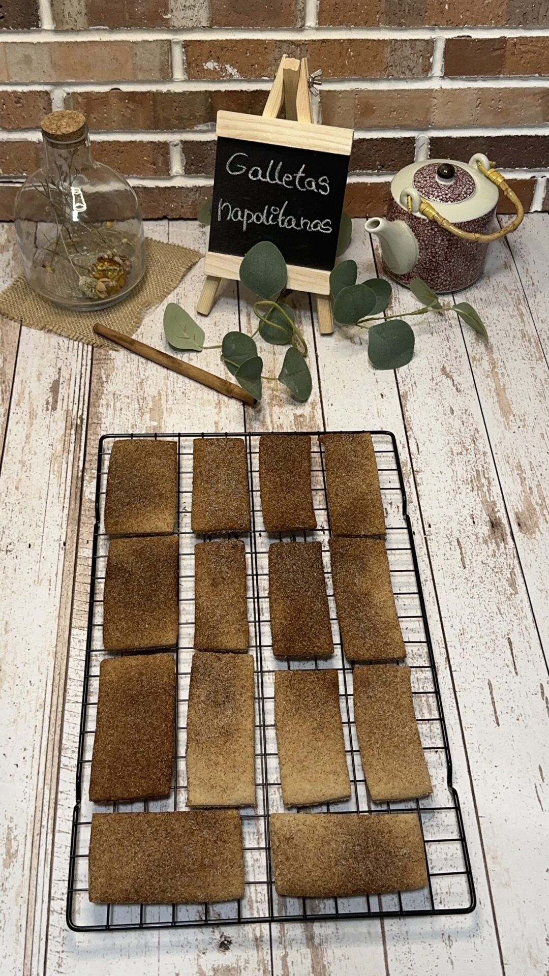 Nuestras galletas napolitanas recién salidas del horno