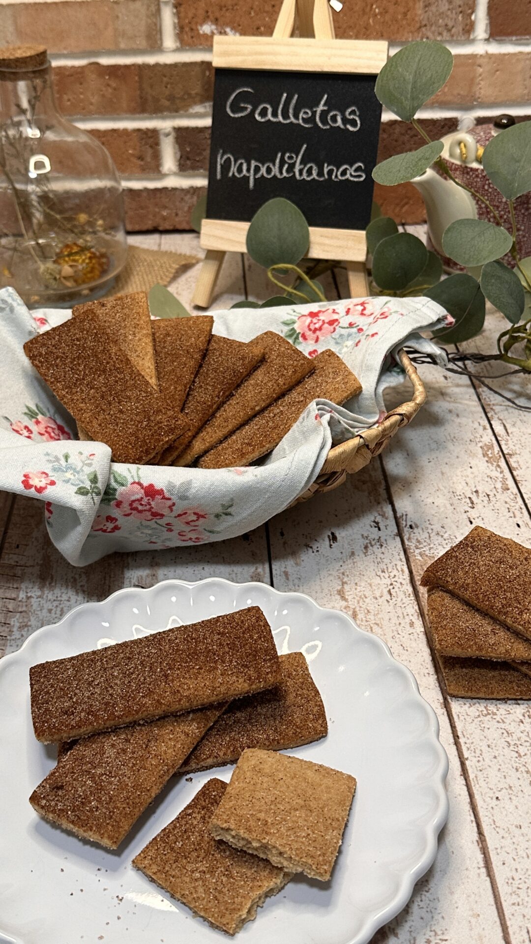 Increíblemente crujientes y sabrosas galletas napolitanas