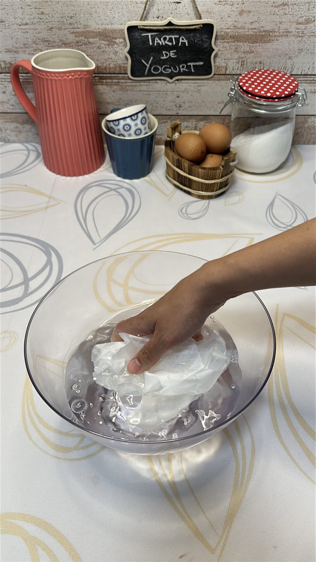 Mojamos papel de horno