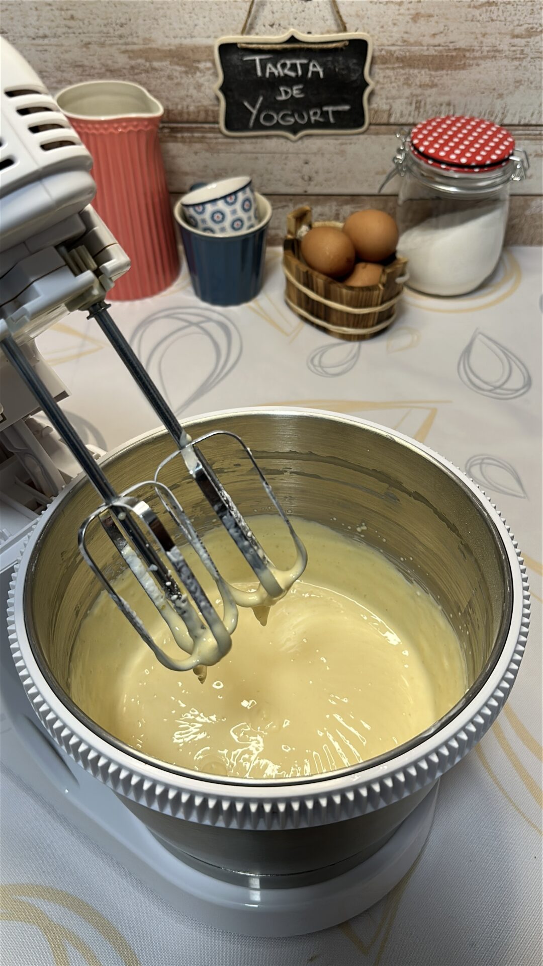 Nuestra mezcla preparada para añadir las claras