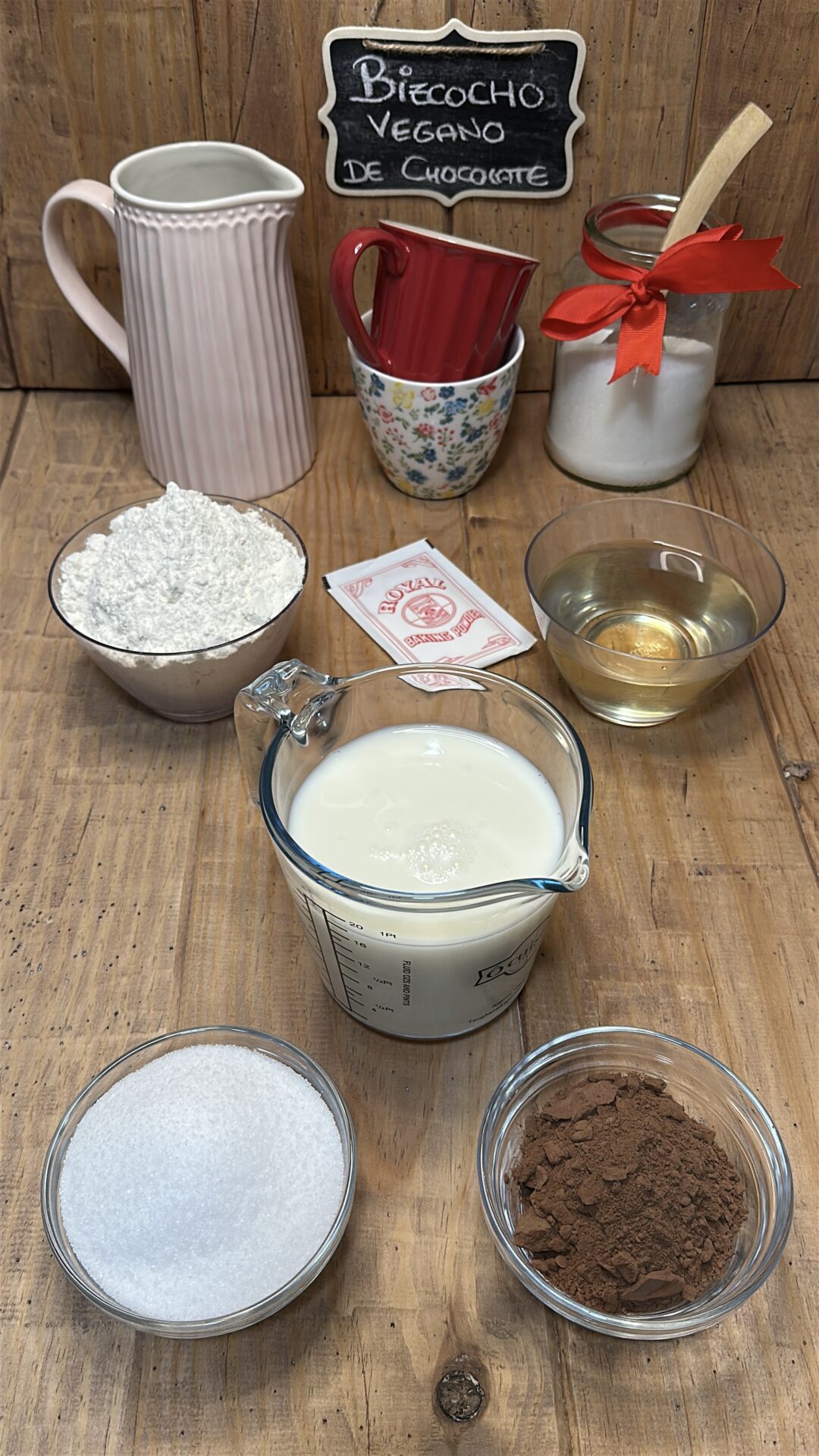 Bizcocho vegano de chocolate_1 Ingredientes de nuestro strudel de manzana