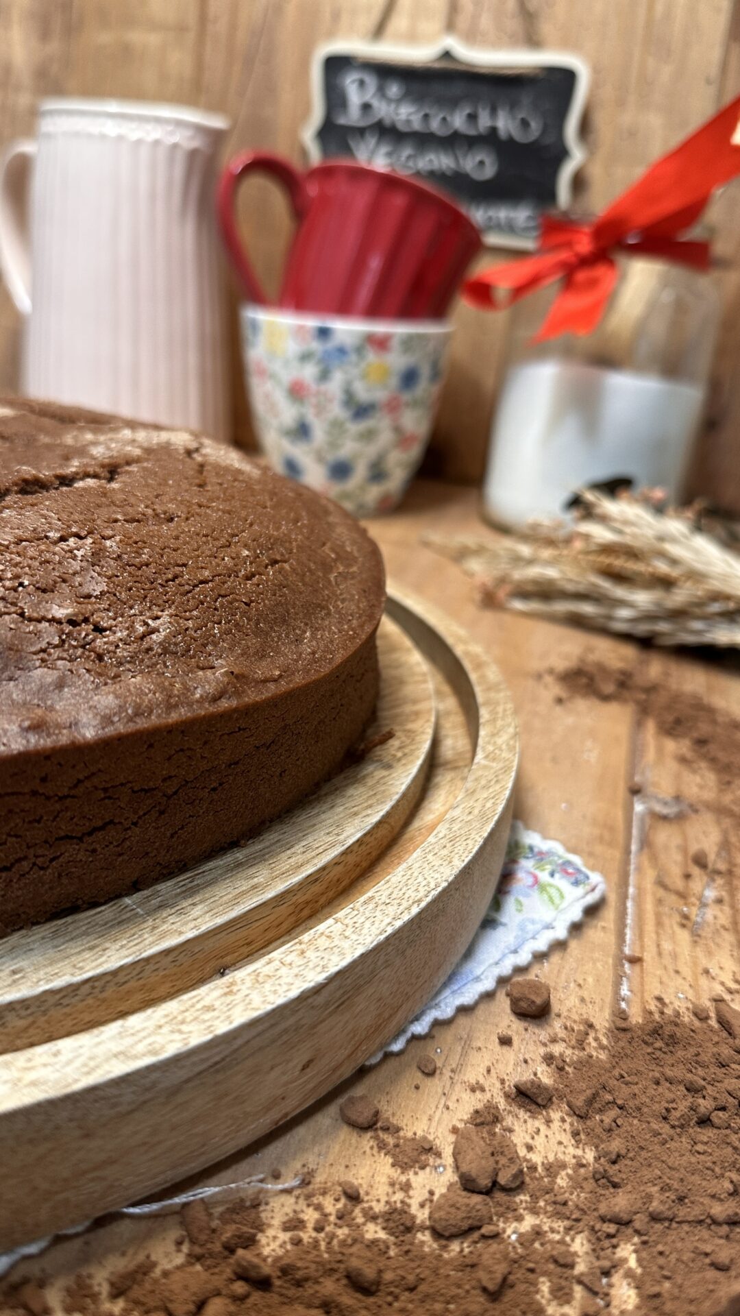 Bizcocho vegano de chocolate_20 Te sorprenderá este delicioso bizcocho de chocolate vegano
